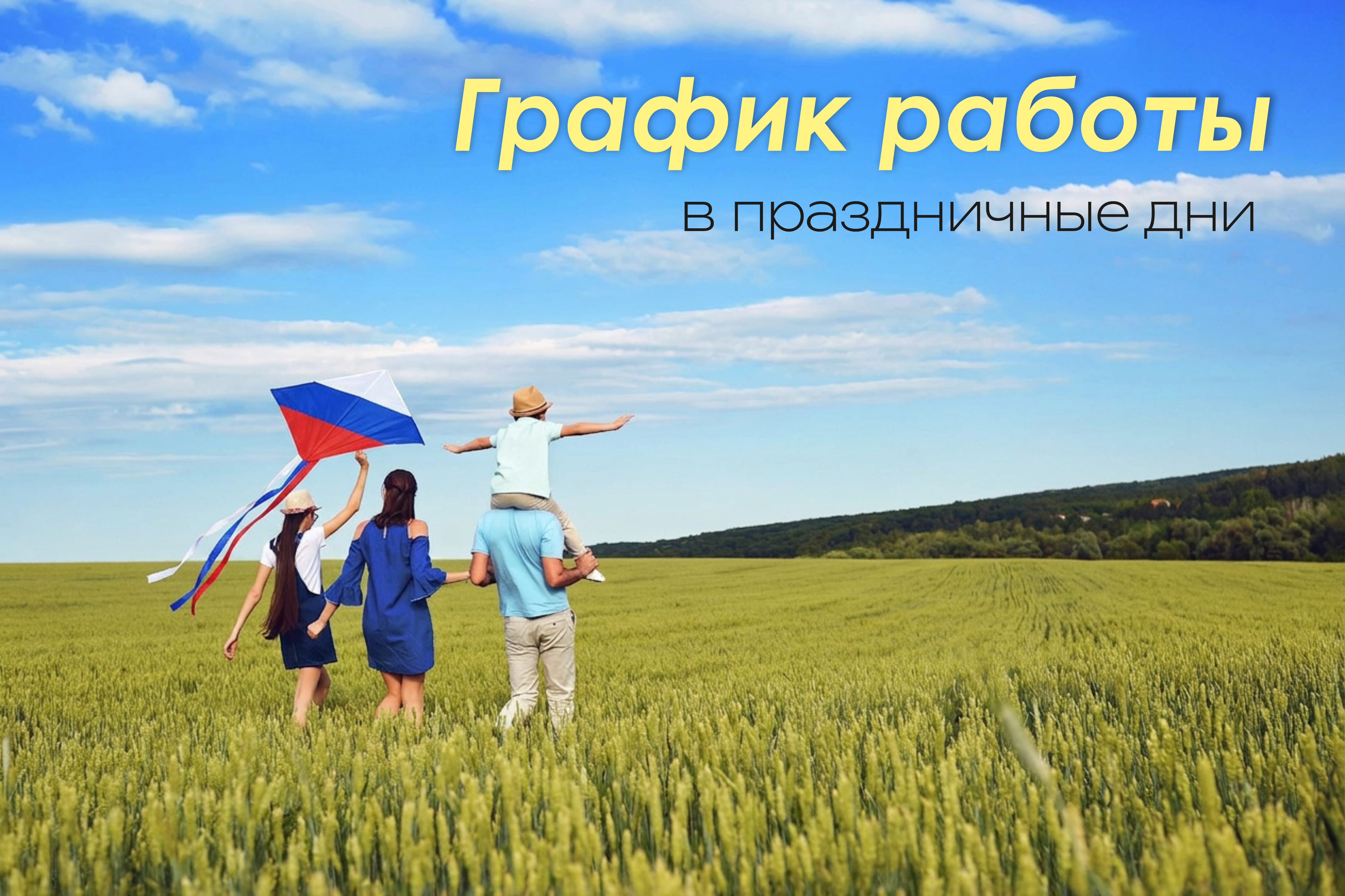 График работы в День России