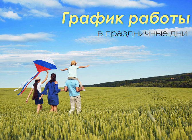 График работы в День России
